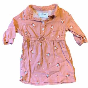 Fox, Woodland Baby Girl’s Dress